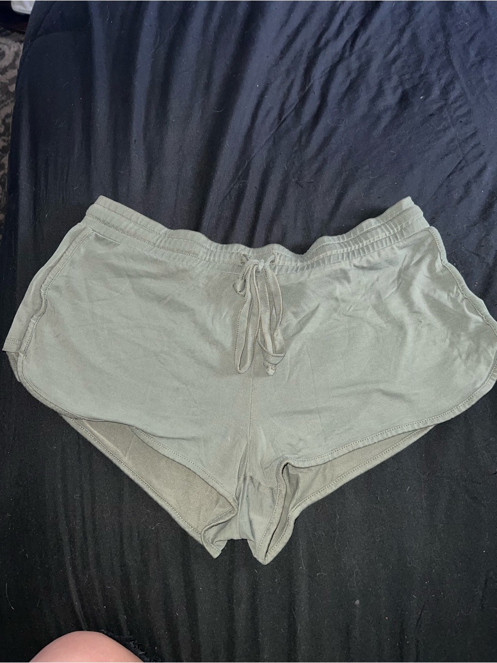 aerie Sage Green Lounge Shorts